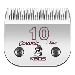 KBDS: hoja cerámica de tamaño 10 para corte suave en mascotas.