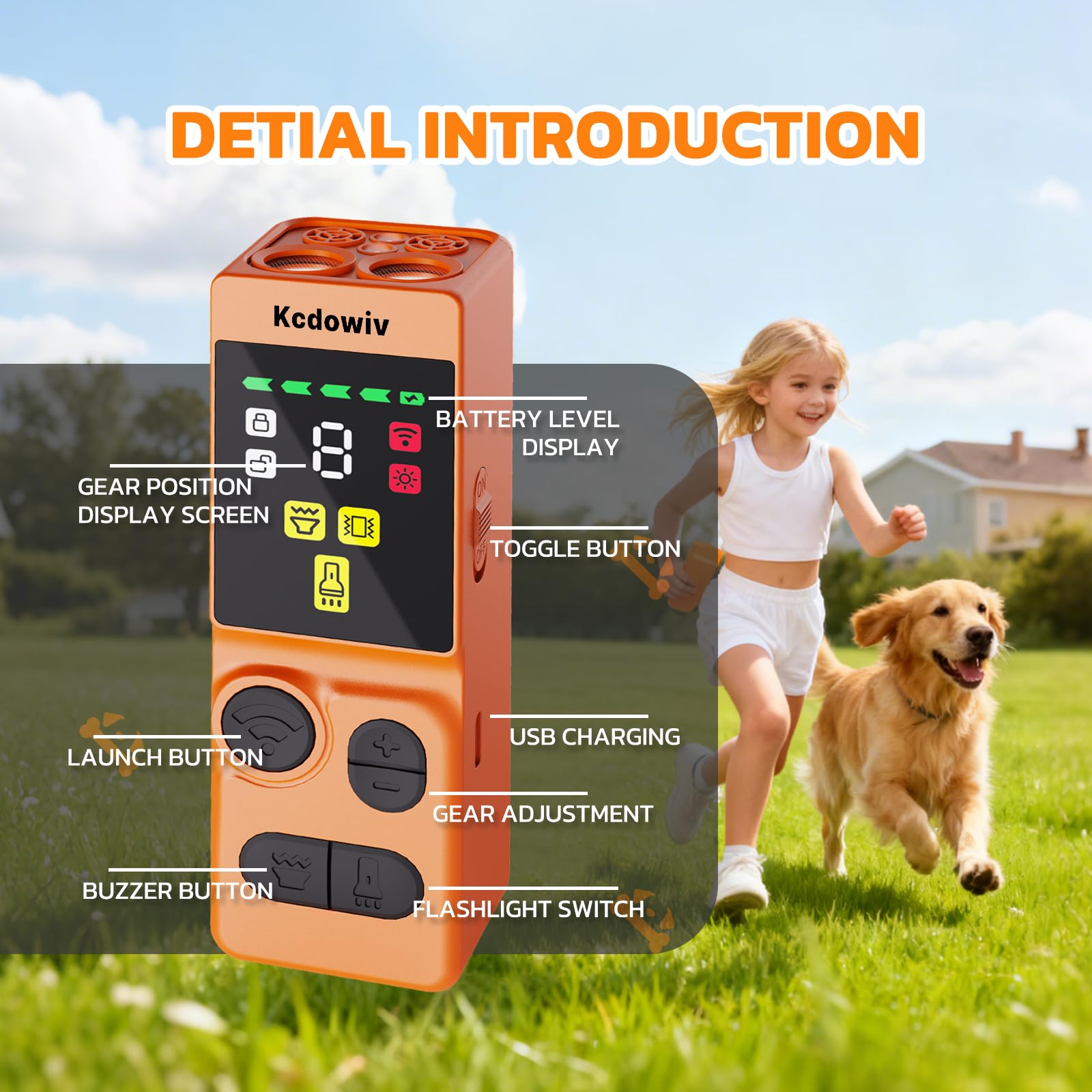 Kcdowiv seguridad para uso en interiores y exteriores.