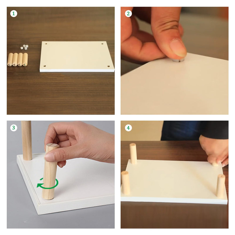 Diseño minimalista en madera natural para interiores modernos