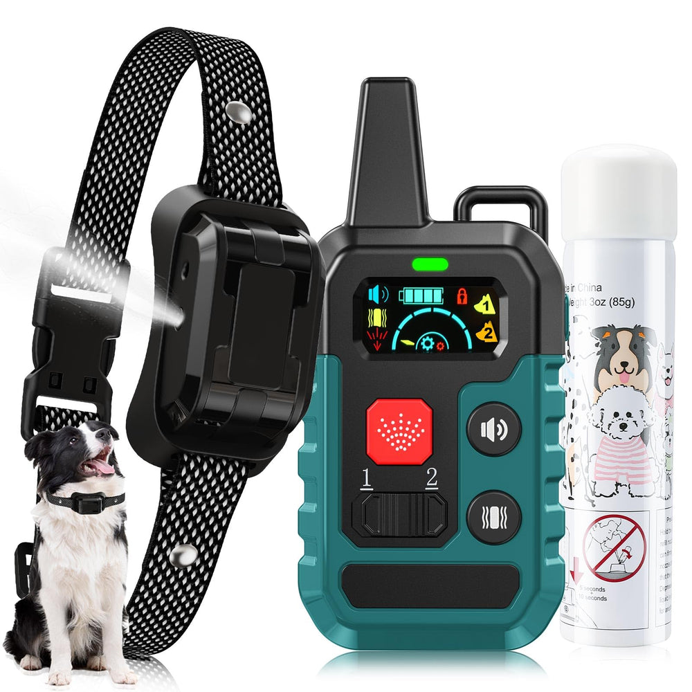 KDSZJDV collar citronela para perro ajustable, fácil de usar durante el entrenamiento.