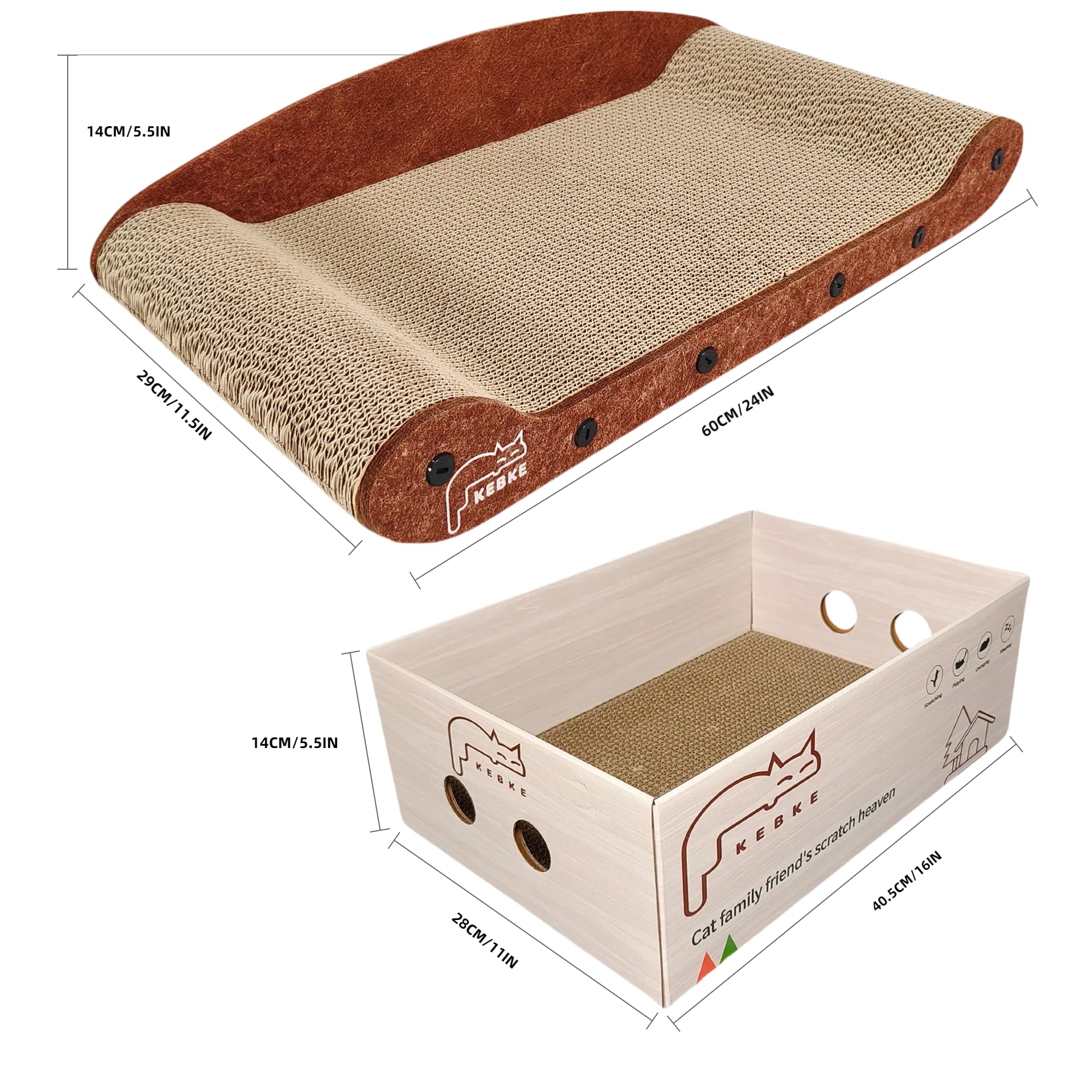 KEBKE diseño moderno, rascador para proteger muebles