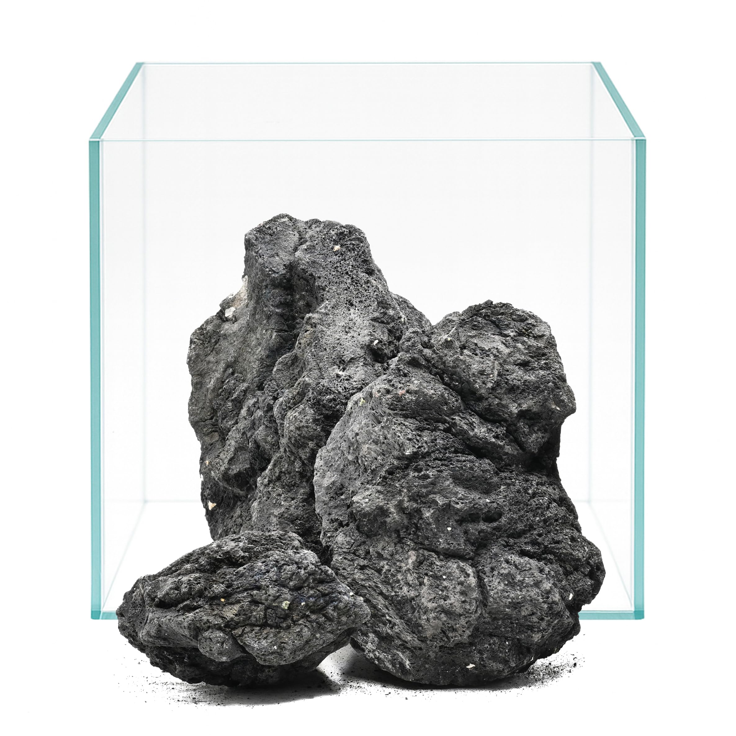 Piedras de lava volcanica Kecilke para acuario, decoracion natural y duradera.