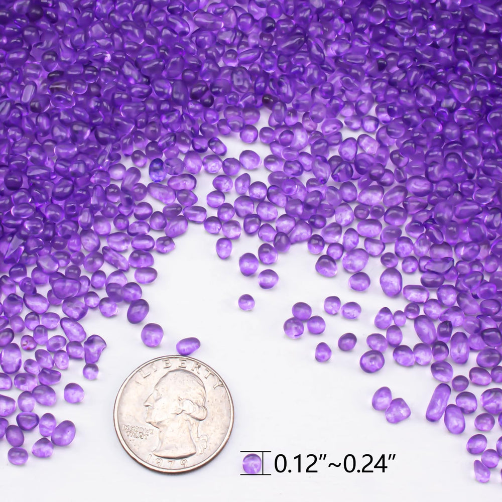 Keedolla piedras decoracion para jarrones vidrio moradas resistentes al lavado