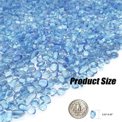 Piedras Keedolla azul marino para jarrones, relleno decorativo.