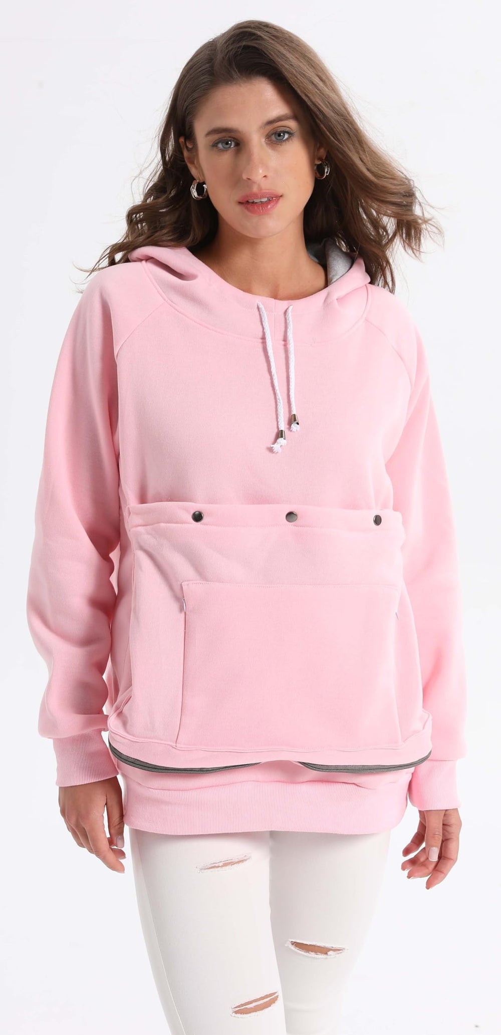 Kei Tomlison Pouch Hoodie pouch desmontable lavable, fácil cuidado del pelaje.