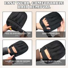 Guantes Kemute para pelo en sofás, acabado suave y recolección eficiente.