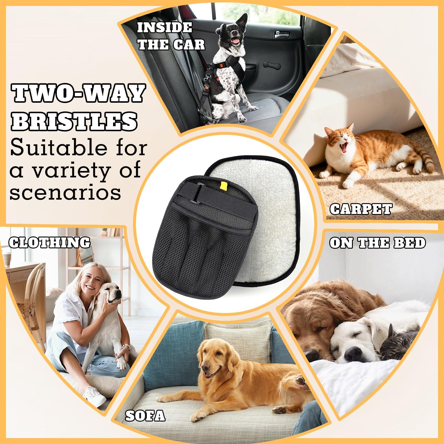 Guantes Kemute reutilizables, lavables y duraderos para hogar con mascotas.