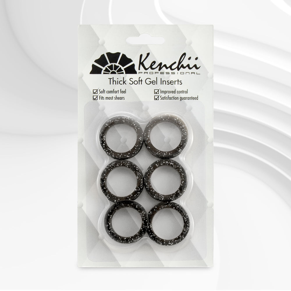 Kenchii inserciones de anillo de dedo ajuste perfecto para comodidad prolongada.