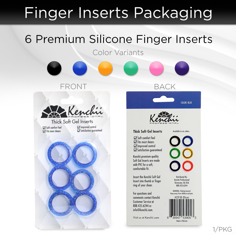 Kenchii inserciones de anillo de dedo facilitan limpieza y mantenimiento.