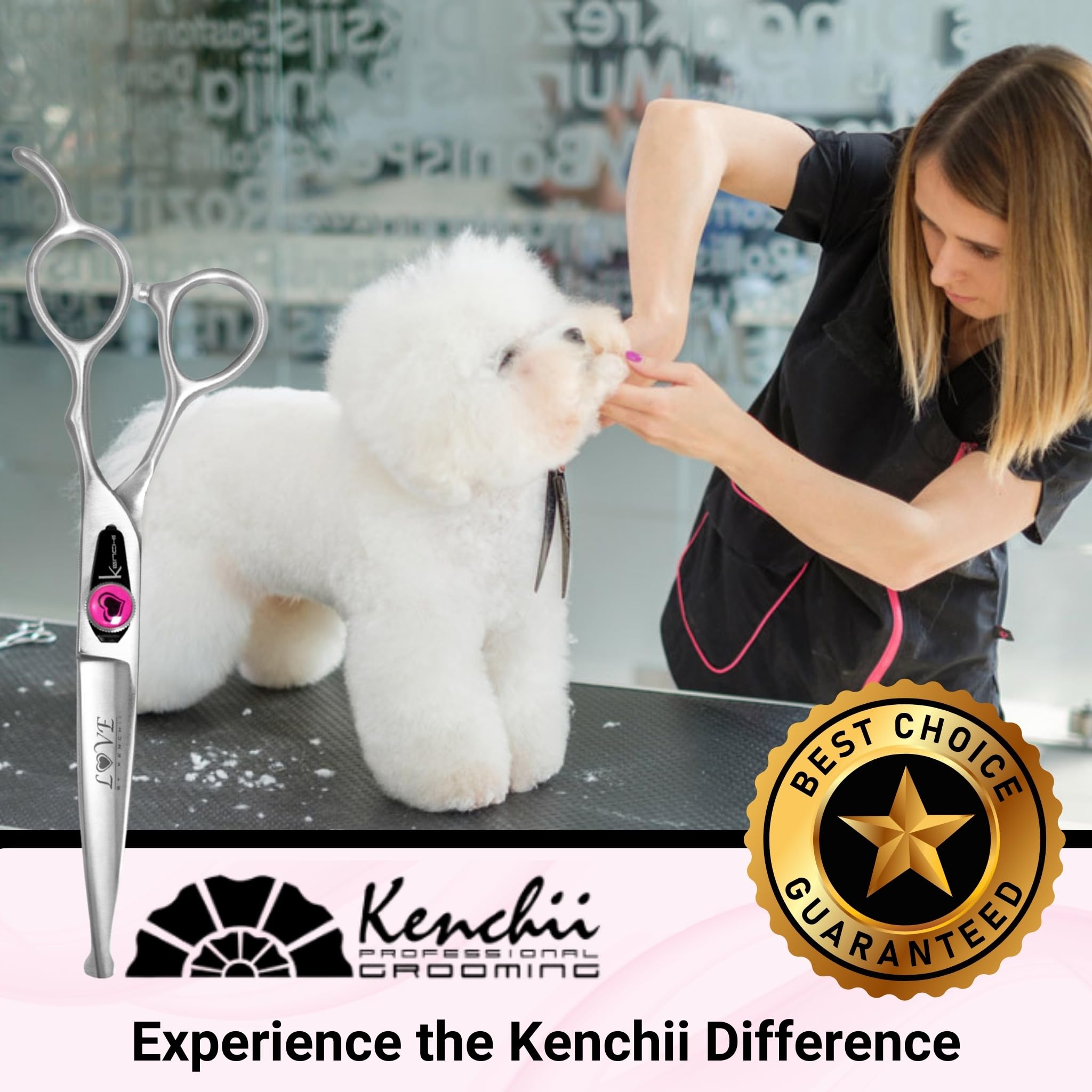 Acero japonés forjado a mano, Kenchii Love, durabilidad asegurada