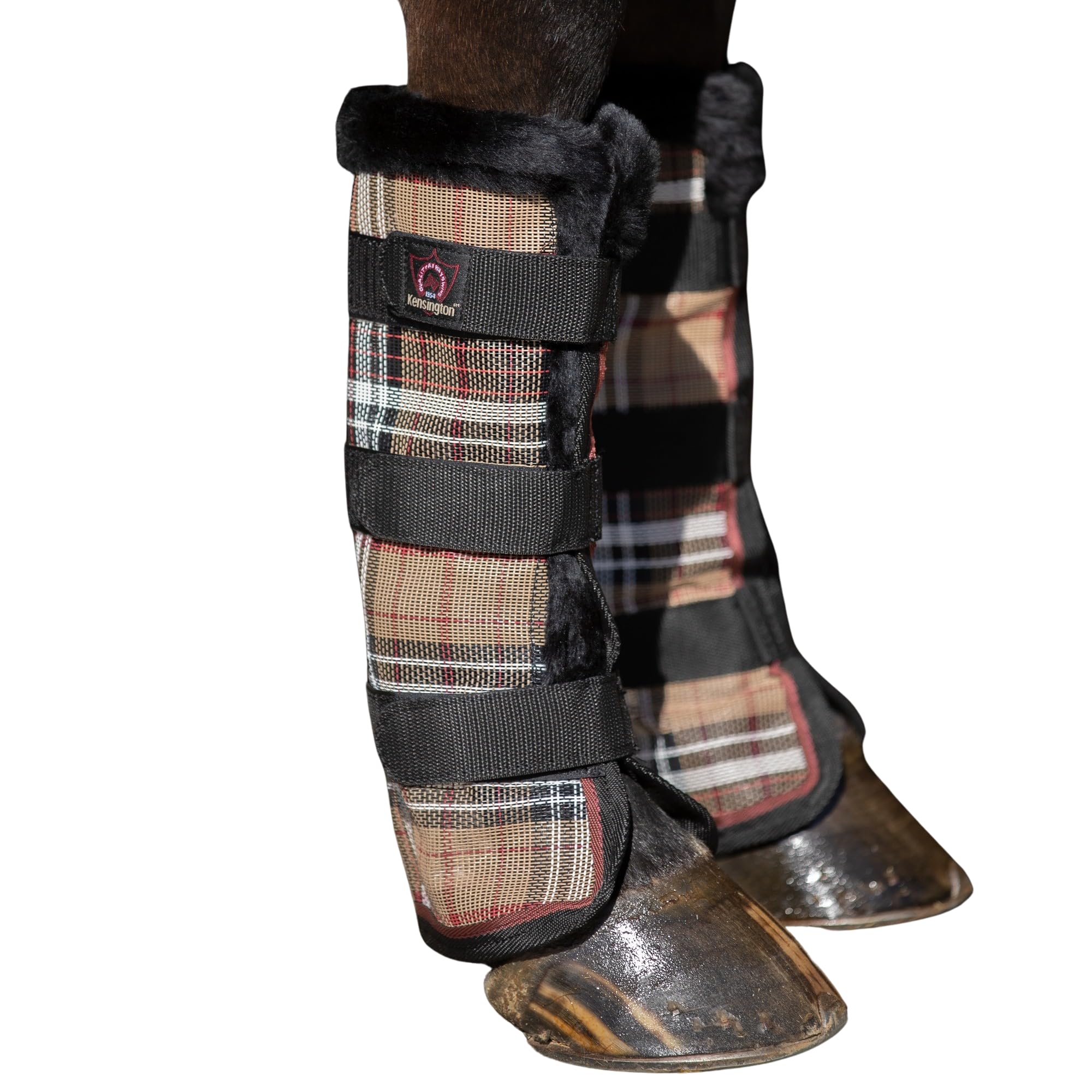 Kensington Protective Products: botas anti moscas para caballo con forro de fleece para mayor comodidad.