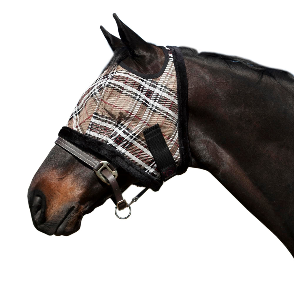Kensington mascara moscas para la cara del caballo, detalle de malla transpirable que evita insectos.