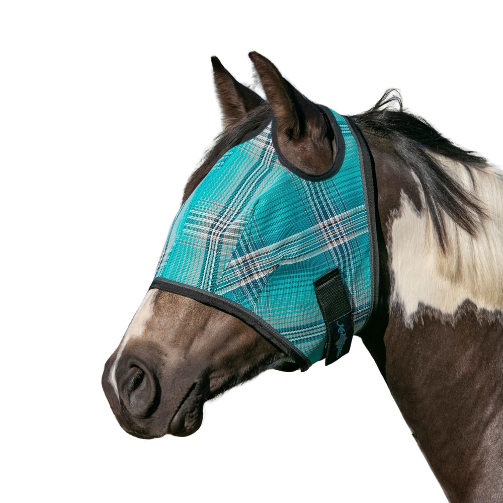 Kensington UV máscara para caballo: protección UV y moscas, talla mediana.