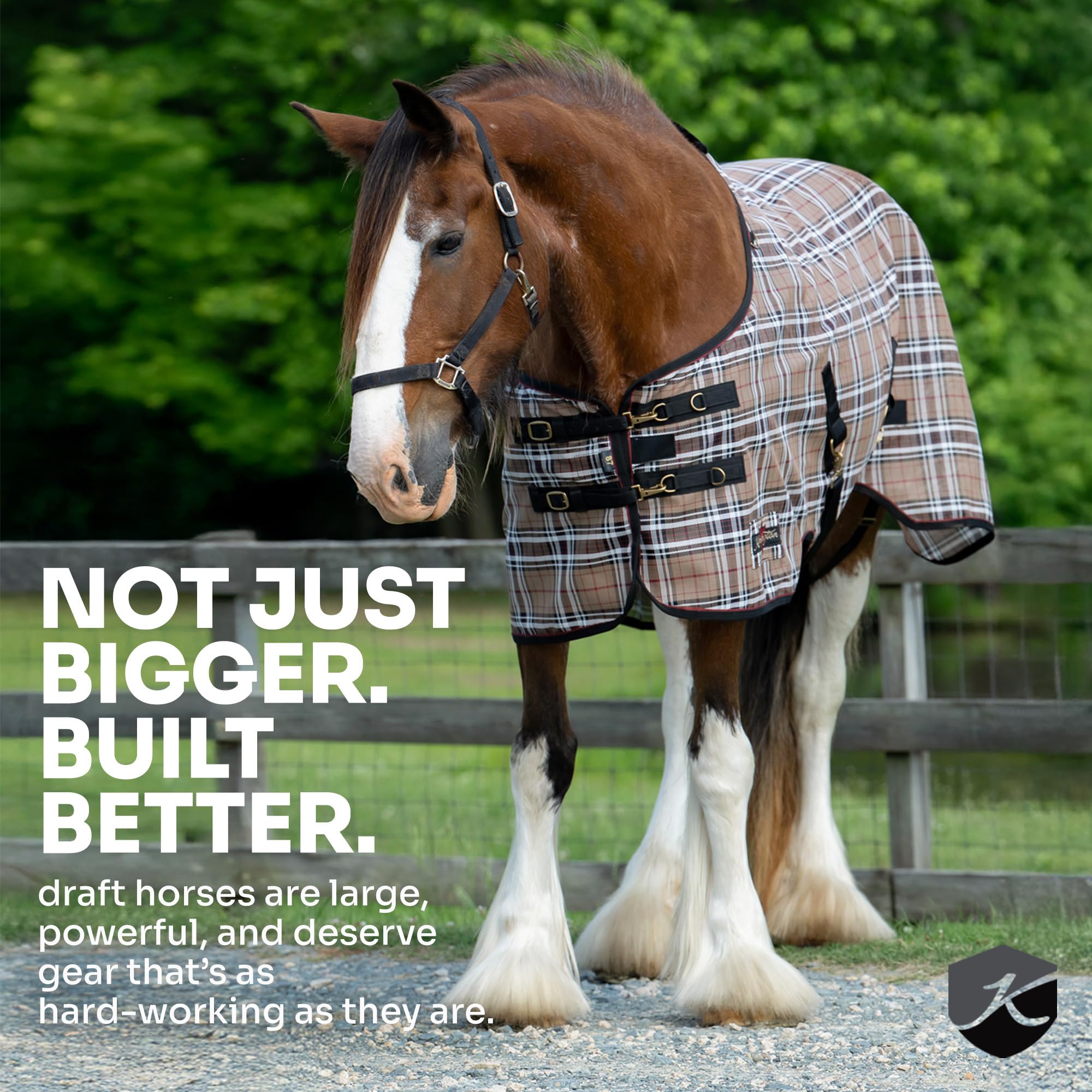 Par de botas Kensington para cubrir ambas piernas y mayor protección.