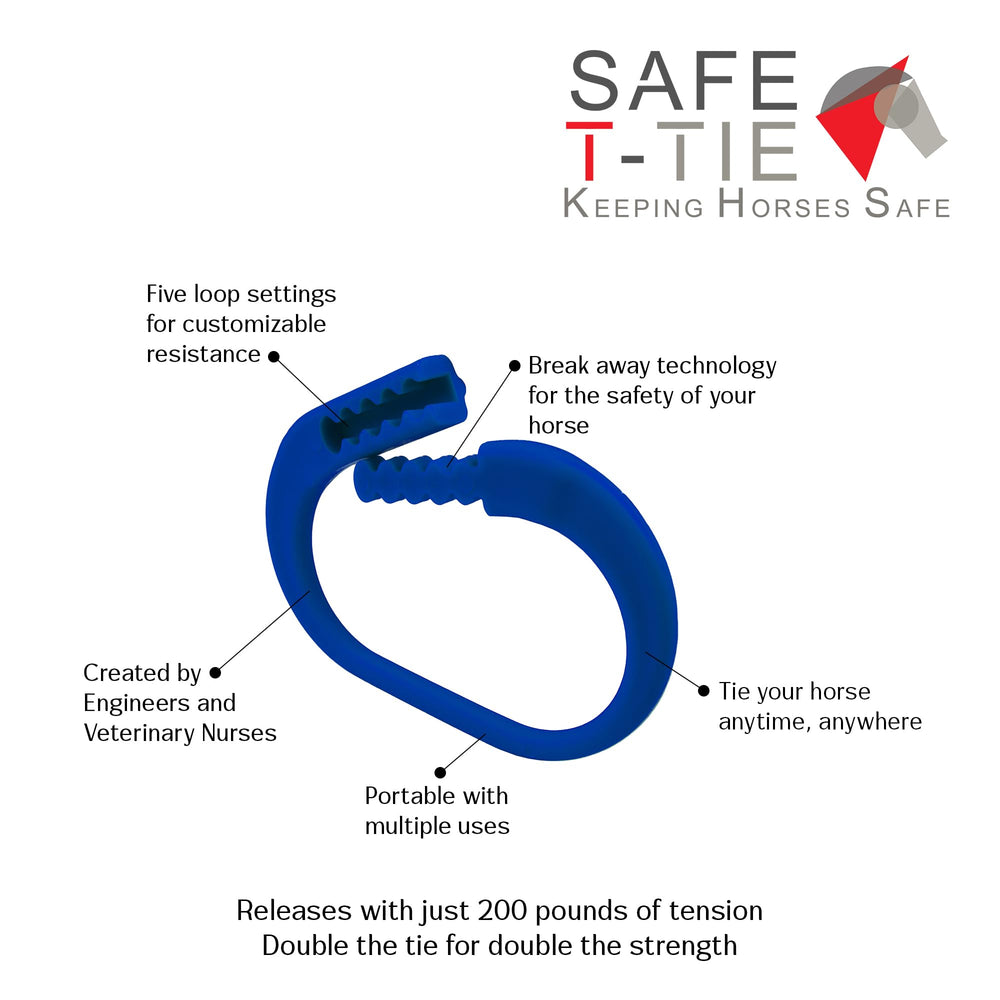 Kensington Protective Products Horse Tie, diseño de seguridad para evitar tirones.