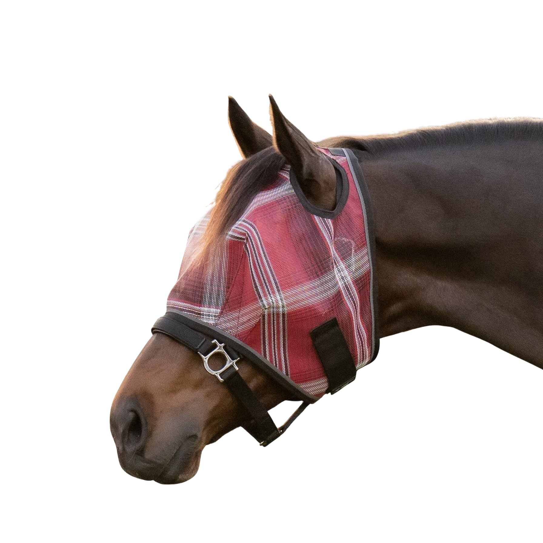 Kensington máscara antiinsectos para caballos con web trim y orejas