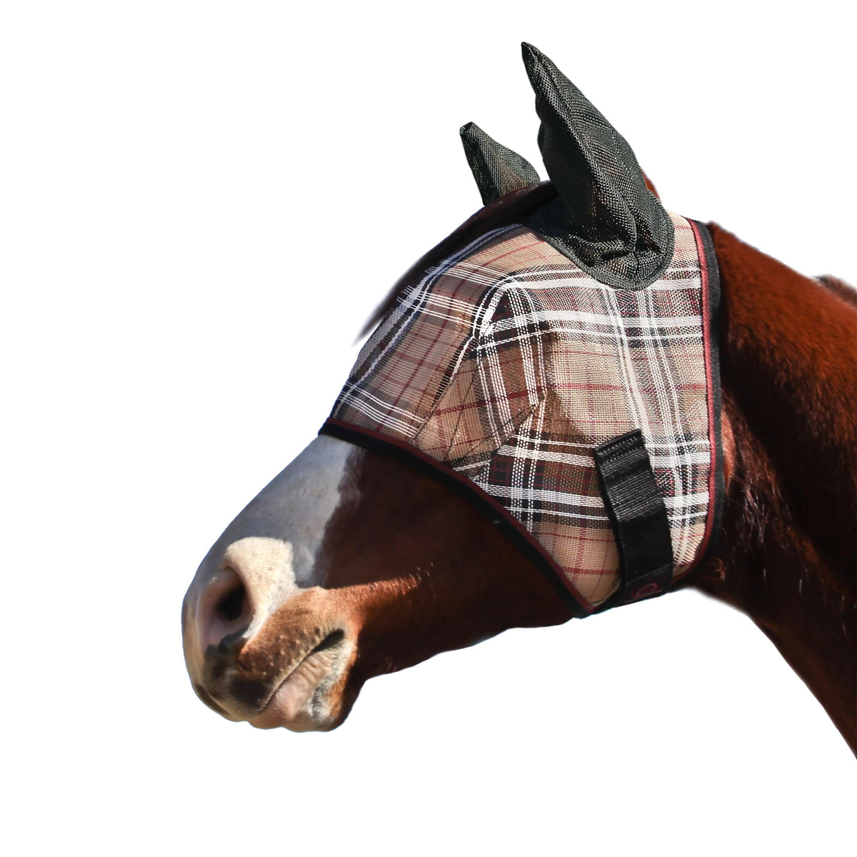 Kensington Signature Fly Mask con borde web resistente ofrece durabilidad y protección.