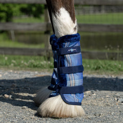 Kensington Signature Pony Turnout con patrón de cuadros variados para ponis y caballos pequeños.