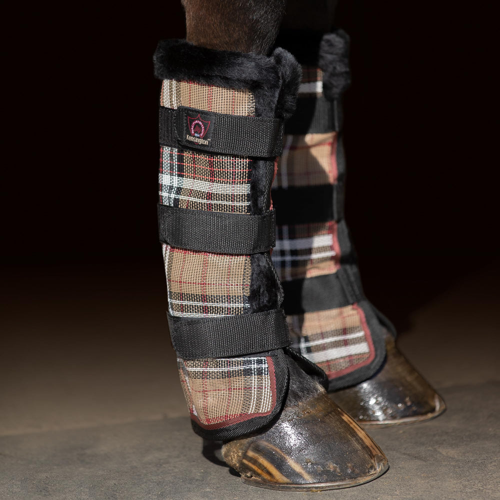 Kensington Protective Products: tecnología de fijación que mantiene las botas en su lugar durante la monta.