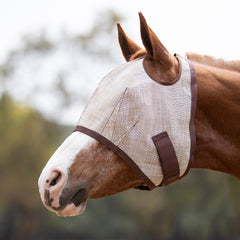 Kensington UV máscara moscas caballo apertura doble orejas facilita ajuste