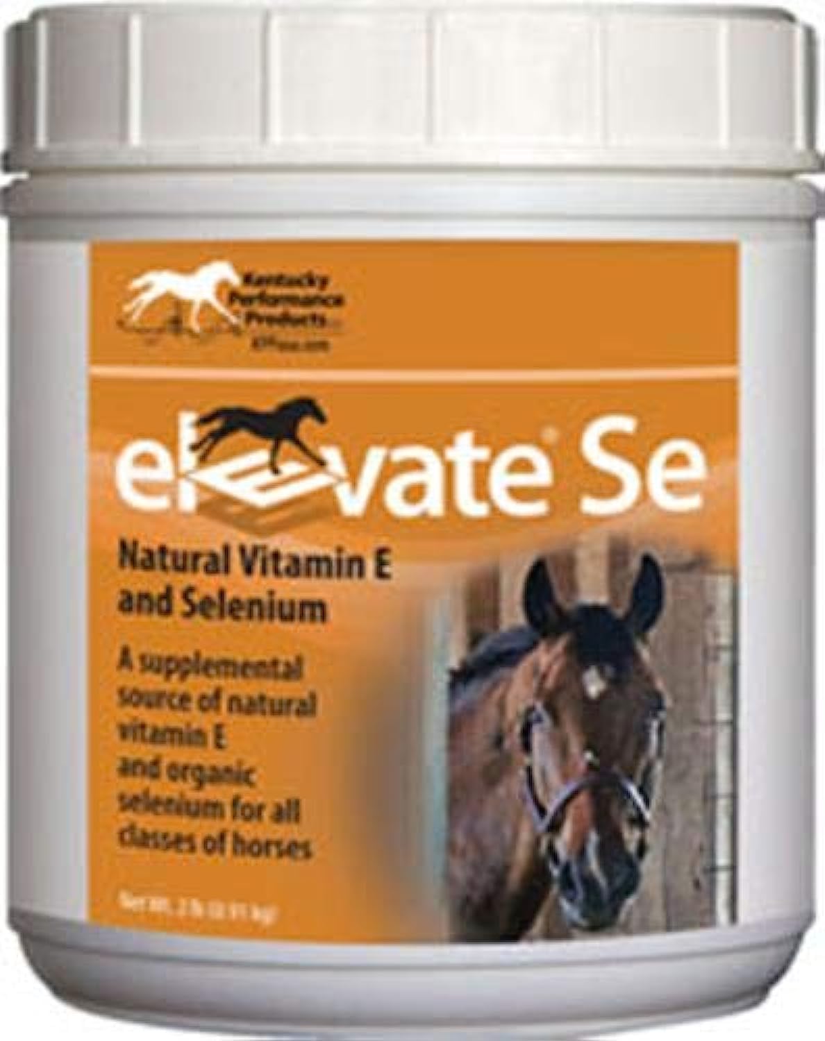 Kentucky Performance Prod Elevate Se en bote con vitamina E y selenio para caballos