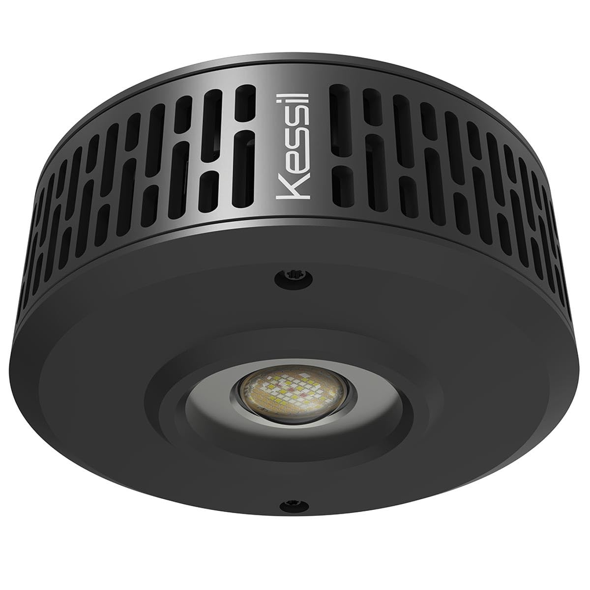 Kessil A360XE Tuna Blue ilumina el acuario, ideal para corales.