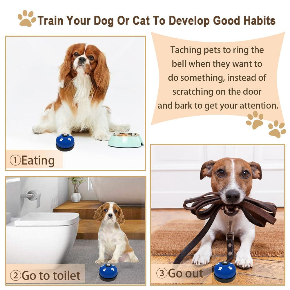 KEXIAVA campana puerta para perros, muy fácil de usar para entrenamientos en casa.