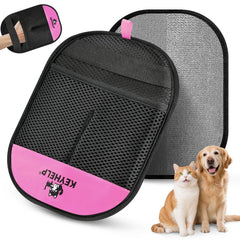 KEYHELP guante quitapelaje para mascotas: elimina pelo de ropa con facilidad
