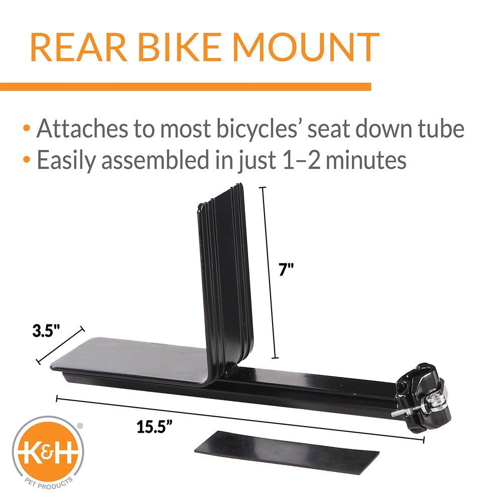 K&H ajuste universal para bicicleta se adapta a la mayoría de cuadros