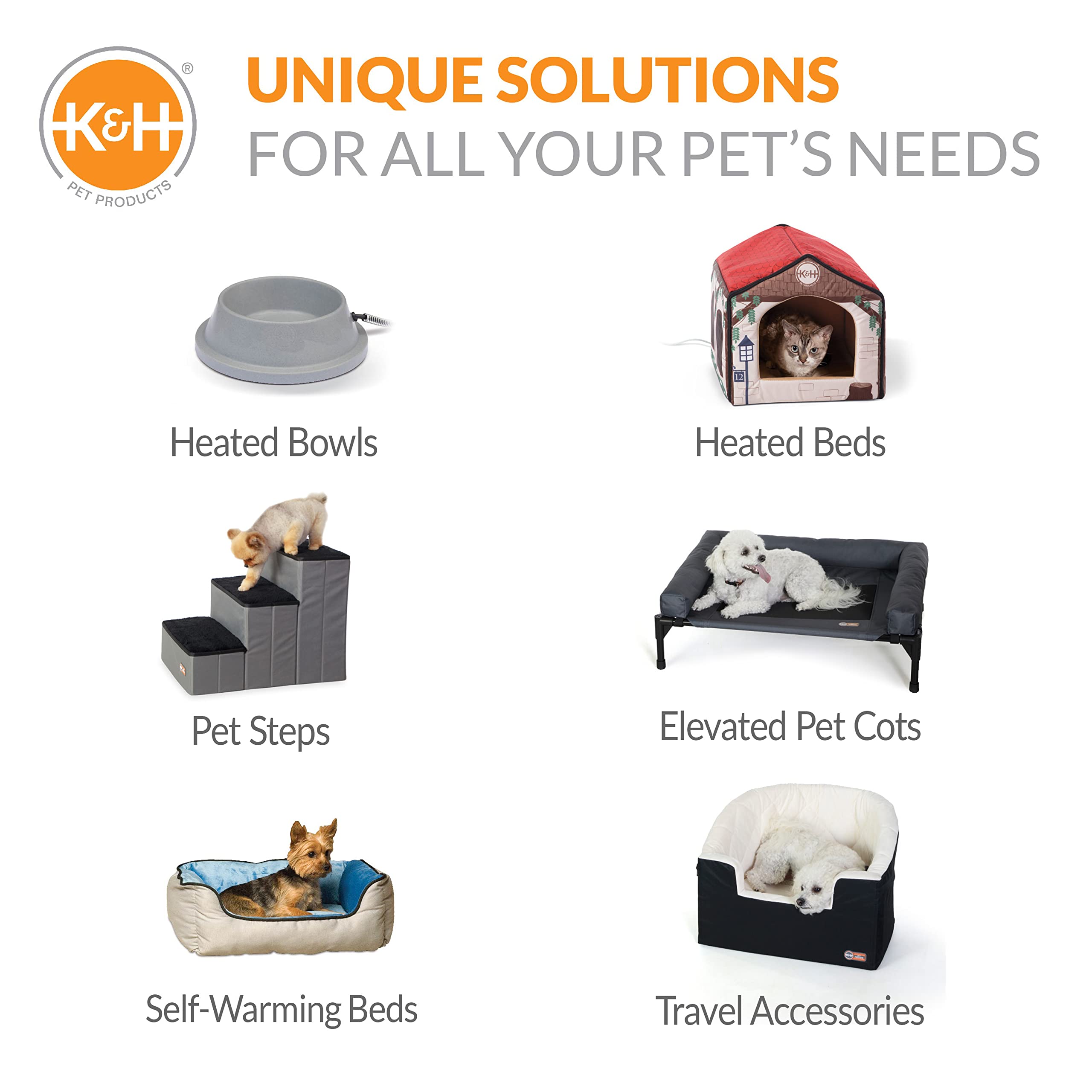 K&H Bucket Booster ideal para viajes diarios en coche
