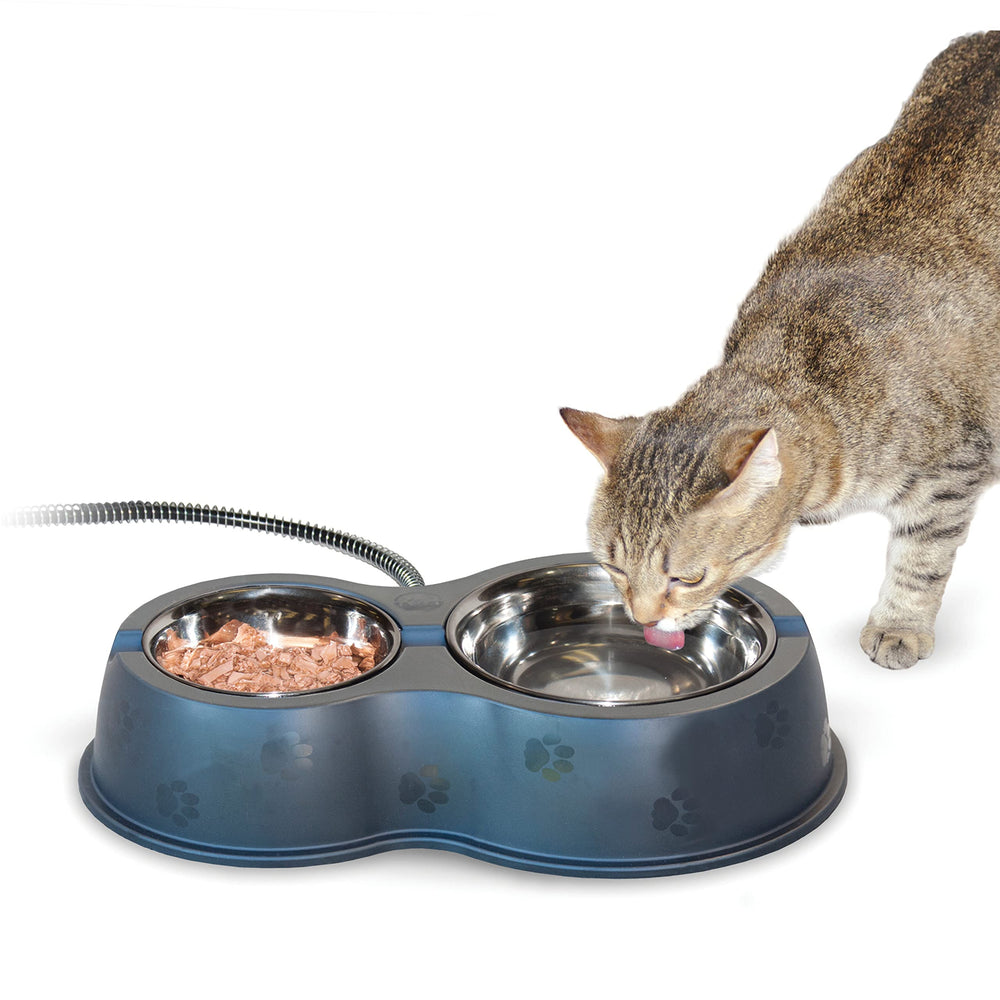 K&H Thermo-Kitty Café exterior con comida caliente para gatos.