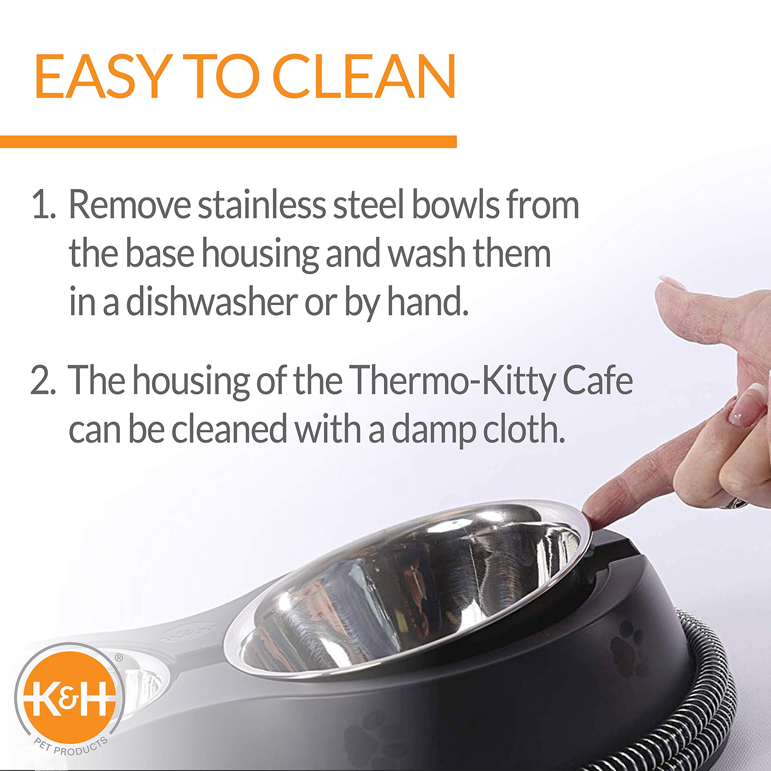 K&H Thermo-Kitty Café carcasa calefactora para uso exterior.