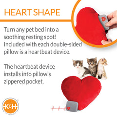Dispositivo de latido interior de K&H para gatitos relajarse.