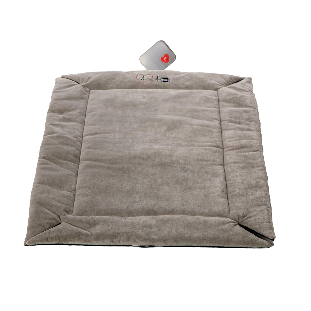 K&H Pet Products latido materno para cachorros en cama gris 21x31