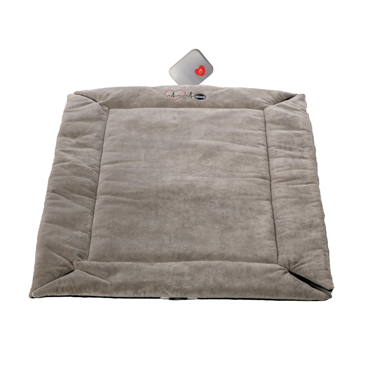 K&H Pet Products latido materno para cachorros en cama gris 21x31