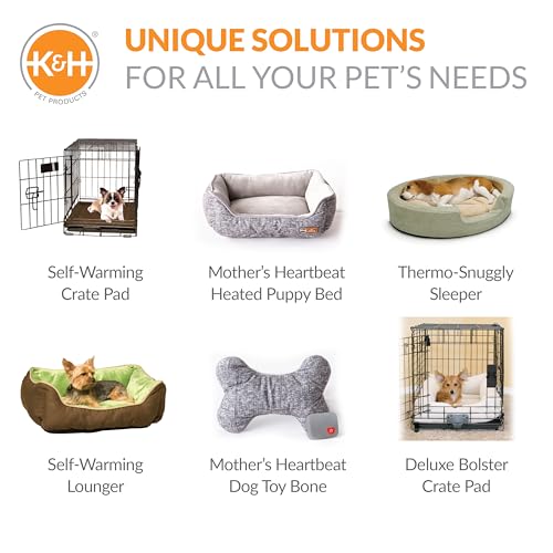 K&H Pet Products uso diario con confort para cachorros gris