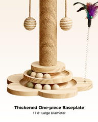 Bola de sisal con piedra de sonido para juego sonoro.