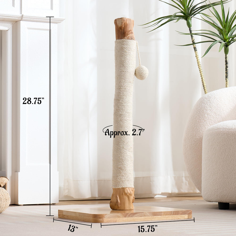 Kicari detalle de madera natural acabado cálido para la sala.