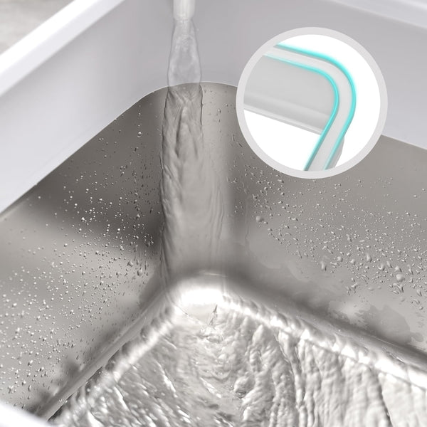 Kichwit caja de acero inoxidable, duradera y resistente a óxido