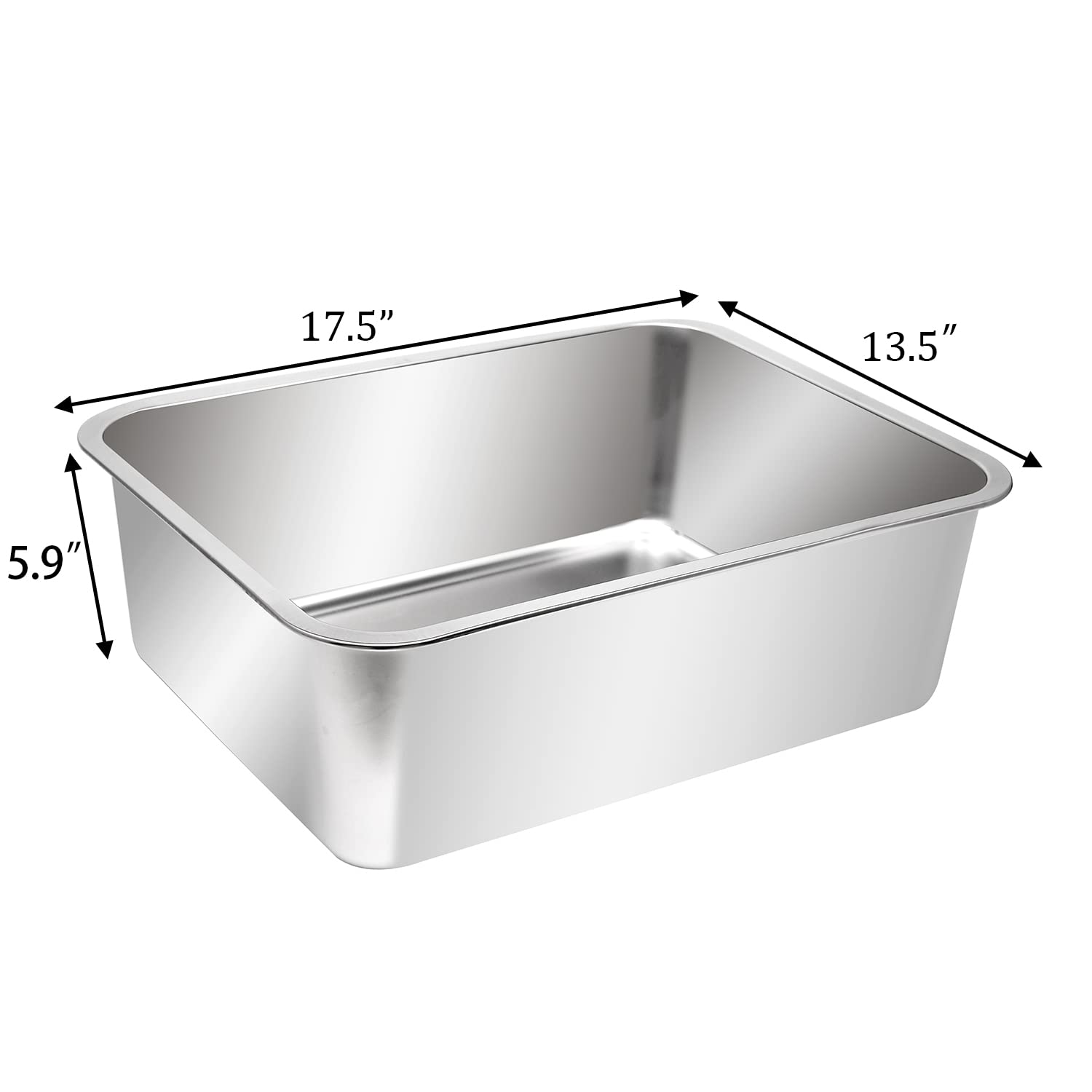 Kichwit caja de arena para gatos, limpieza rápida gracias a la superficie antiadherente.