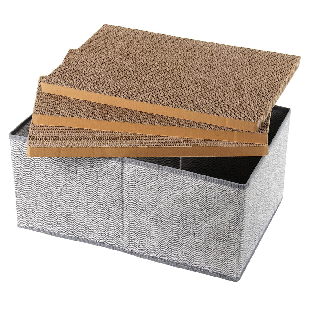 Kichwit caja de descanso para gatos facilita un rincón cómodo.