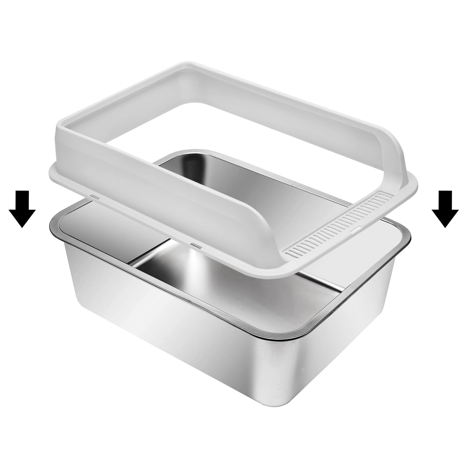 Kichwit tapa plástica para caja de arena, facilita la limpieza diaria