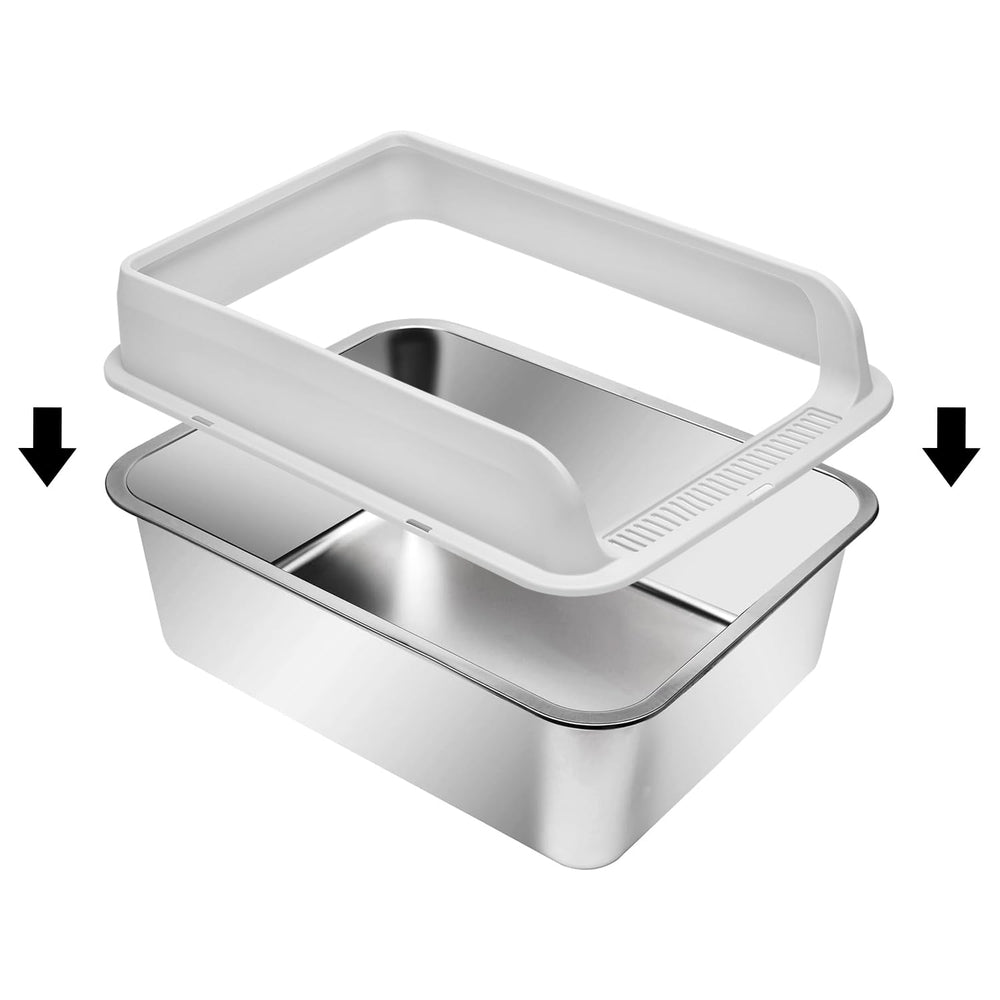 Kichwit tapa plástica para caja de arena, facilita la limpieza diaria