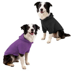 Kickred chaqueta para perro con capucha, abrigo cómodo para paseos diarios