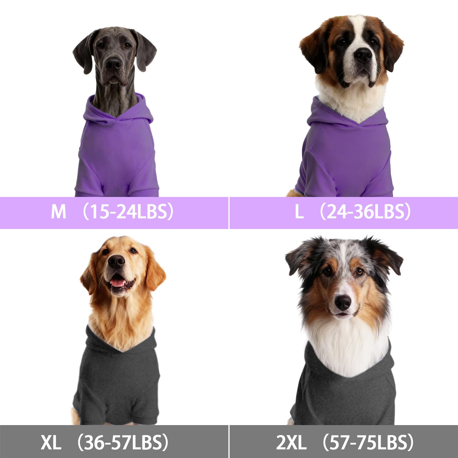 Kickred costuras reforzadas en chaqueta para perro, mayor durabilidad