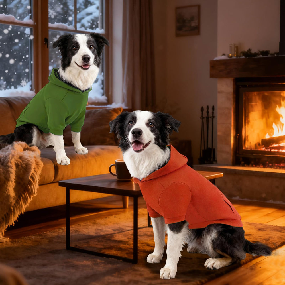 Kickred sudadera para perro con abertura para correa: seguridad en paseos