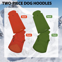 Kickred sudadera para perro con bolsillo delantero: práctico para accesorios