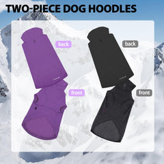 Kickred sudadera para perro con bolsillo frontal, práctico para objetos pequeños