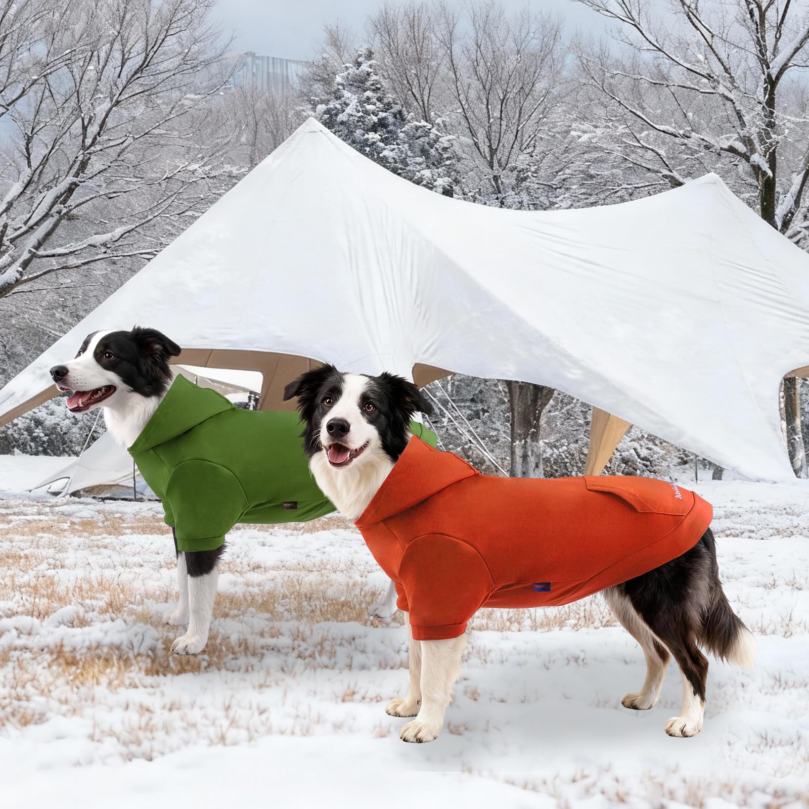 Kickred sudadera para perro con diseño sin cremallera que se coloca por la cabeza