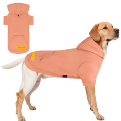 Sudadera Kickred para perro, vista frontal, suave y cálida para paseos.